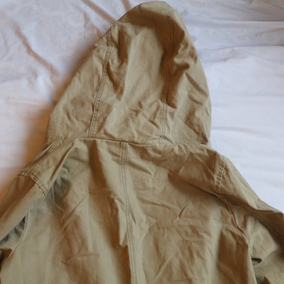 Tan Hooded Jacket - Picture 9 of 10